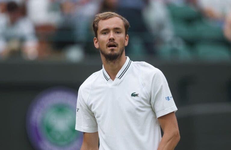 Medvedev prolonga ausência depois de Wimbledon e desiste de Washington