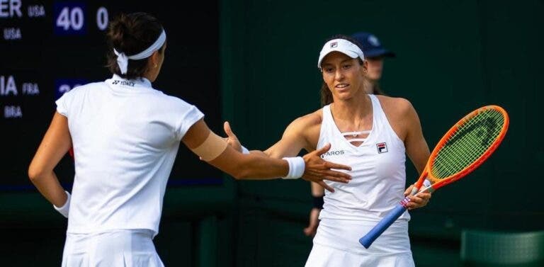 Após garantir vaga nas quartas de Wimbledon, Luisa Stefani comenta: “Muito boa vitória”
