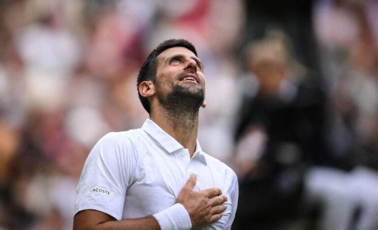 Djokovic chega a registo incrível alcançado apenas por Federer e Serena em Grand Slams