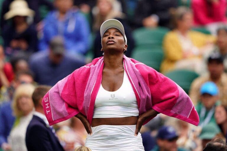 Venus Williams revela estar chocada com derrota em Wimbledon e não abre o jogo sobre o futuro