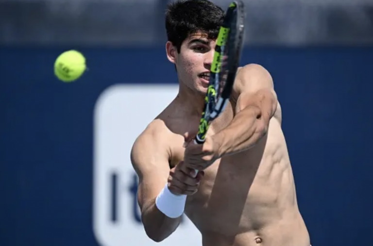 Alcaraz acaba férias e já está se preparando para Toronto