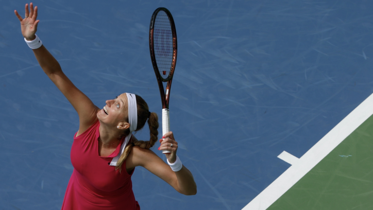 Kvitova revolta-se com horários do WTA 1000 de Pequim após ser eliminada