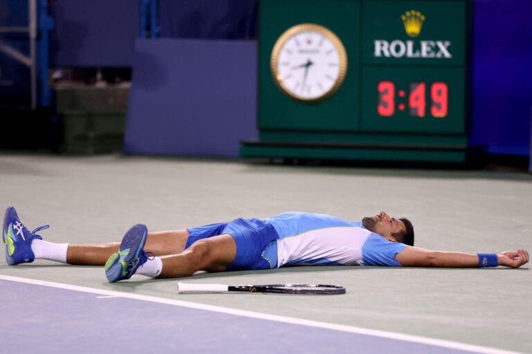 Djokovic mantém-se infalível em tie-breaks decisivos nas grandes finais