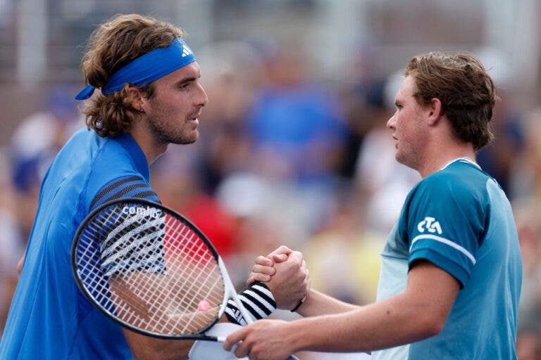 Tsitsipas desiludido no US Open: «Não fui suficientemente bom, não vou culpar ninguém»