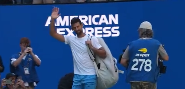 [VÍDEO] Djokovic recebe enorme ovação no seu regresso ao US Open