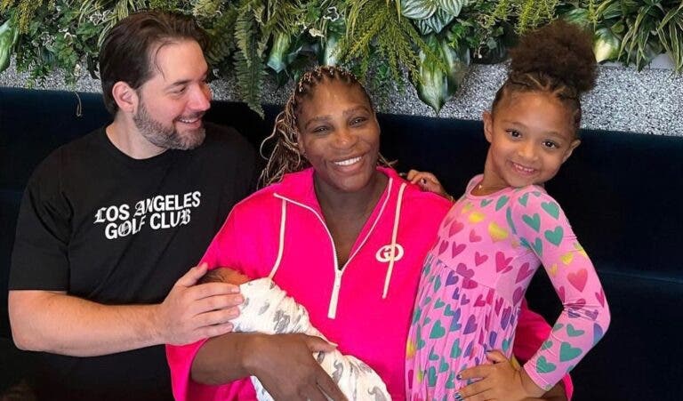 Serena Williams anuncia o nascimento da sua segunda filha