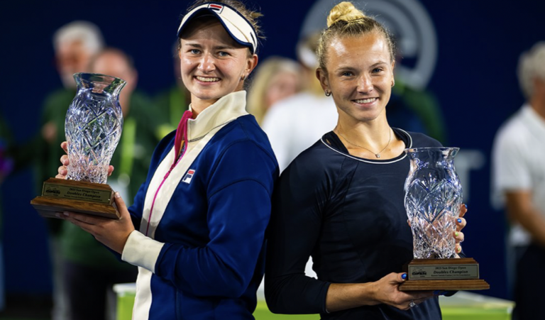Surpresa: Siniakova e Krejcikova terminam parceria que valeu 7 Slams