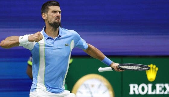 Djokovic foge de Nadal e abre vantagem no ranking de títulos do Grand Slam