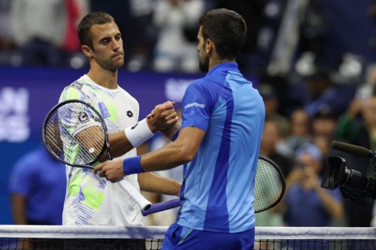 Djere explica o erro que cometeu e que o condenou à derrota com Djokovic no US Open