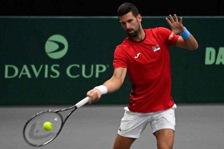 Três apurados para a fase final das Davis Cup Finals, dois grupos ao rubro