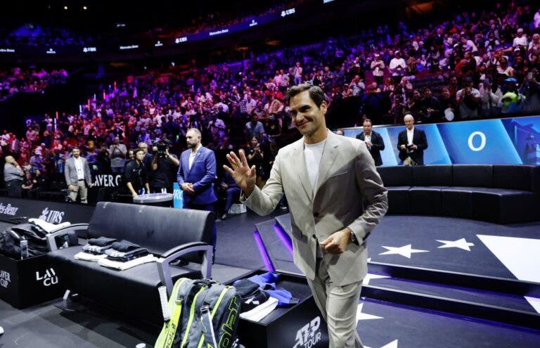 Federer não esconde saudade: «Claro que sinto falta do ténis e da competição»