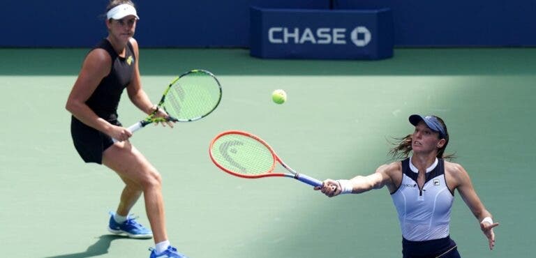 Buscando sua melhor campanha, Luisa Stefani cai na semifinal de duplas no US Open