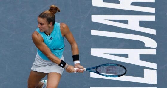 Sakkari aplica pneu e garante vaga na final do WTA 1000 de Guadalajara