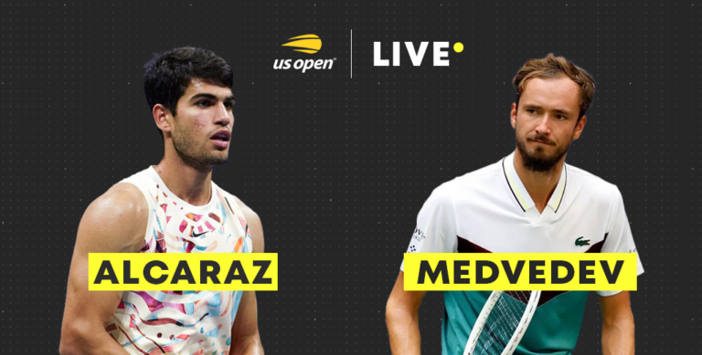 [AO VIVO] Acompanhe Alcaraz x Medvedev no US Open em tempo real