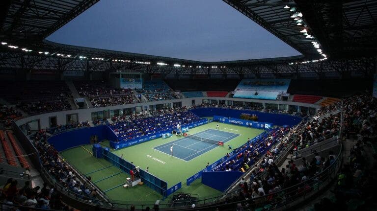 Eis os quadros dos ATP de Chengdu e Zhuhai, que começam quarta e acabam… terça