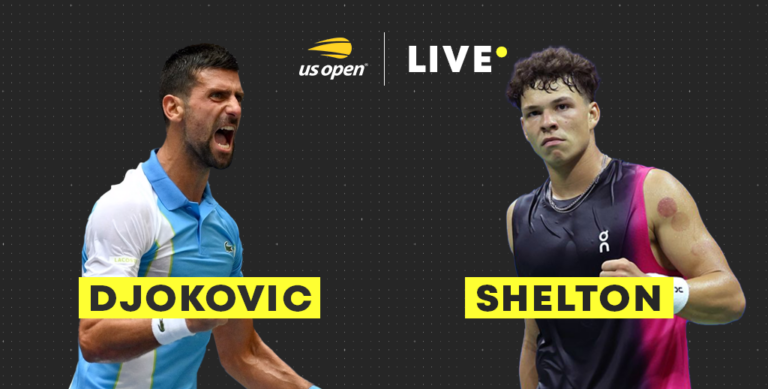 [AO VIVO] Acompanhe Djokovic x Shelton no US Open em tempo real