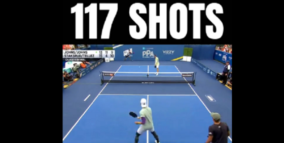 [VÍDEO] Ponto de pickleball com… 117 pancadas viraliza nas redes