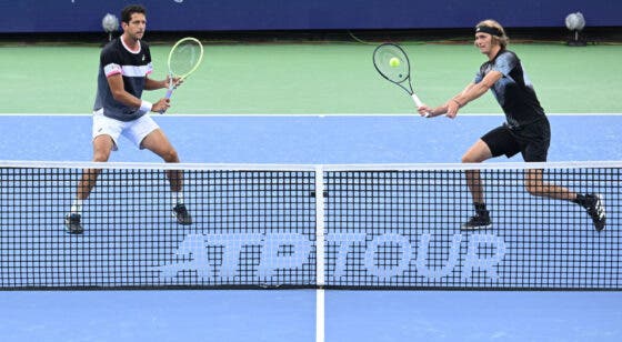 Em jogo duro, Marcelo Melo e Zverev perdem na estreia do Masters 1000 de Paris