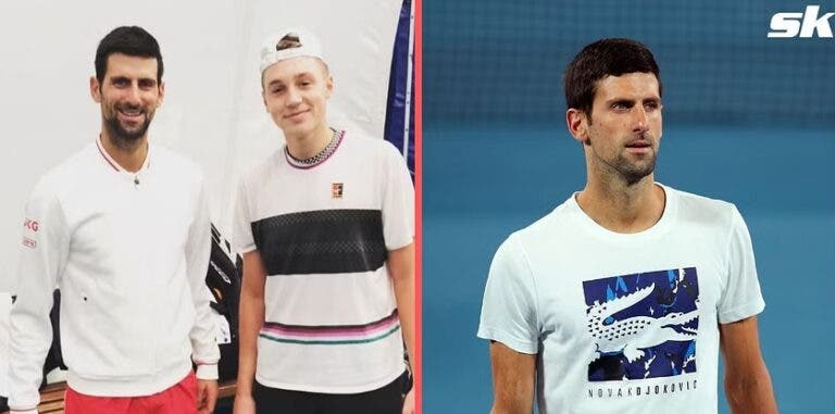 Djokovic está a pagar todas as despesas a jovem sérvio que está perto do top 100