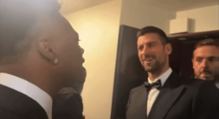 [VÍDEO] Djokovic engana youtuber Speed na Bola de Ouro: «Sou o novo jogador do AC Milan»