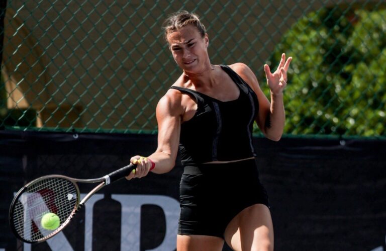 Sabalenka se queixa das condições do WTA Finals em Cancún