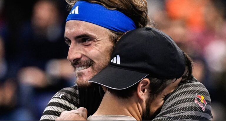 Irmãos Tsitsipas conquistam primeiro título de duplas juntos em Antuérpia