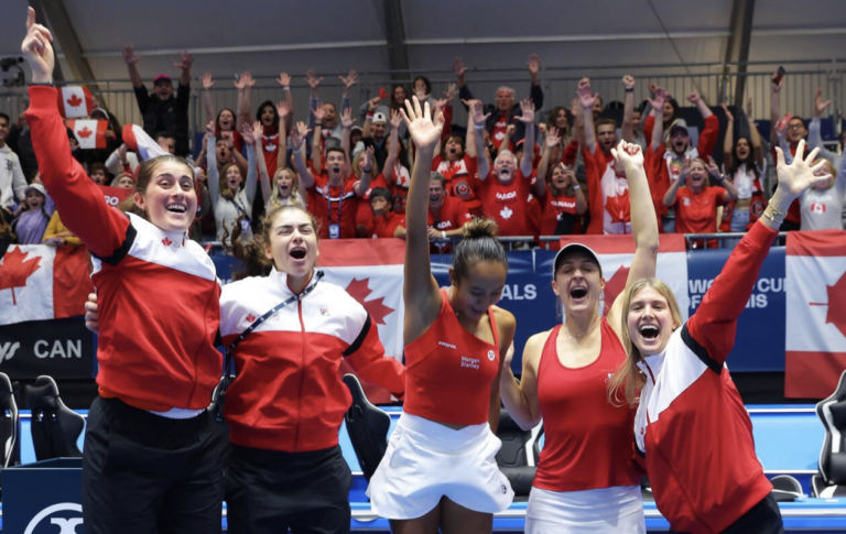 Canadá surpreende República Checa e está na final da Billie Jean King Cup pela primeira vez