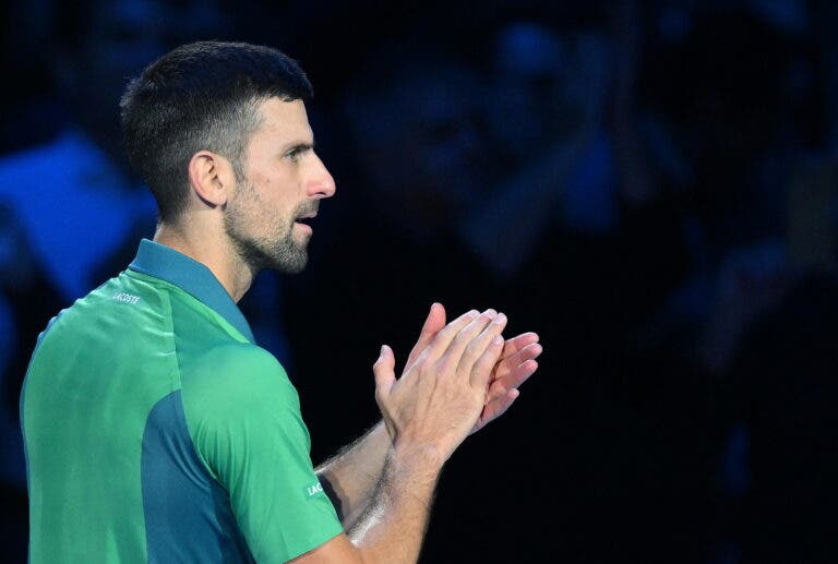 Djokovic não vai ver Sinner-Rune: «Os meus filhos chegam hoje e o meu trabalho está feito»