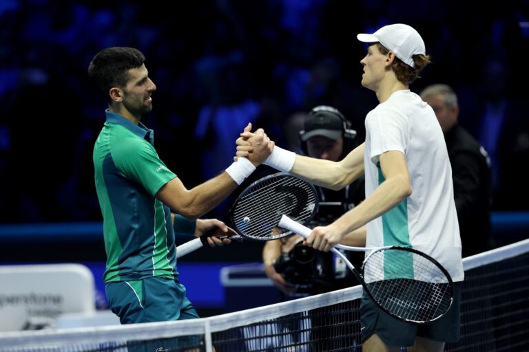 Saiba onde assistir Djokovic x Sinner na final do ATP Finals ao vivo hoje