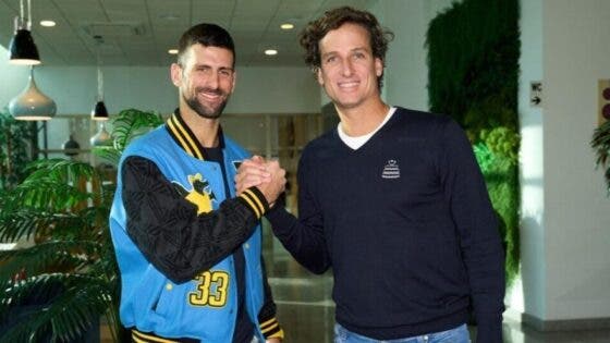 Sem tempo a perder! Djokovic quer a Davis e chegou a Málaga… no dia seguinte à vitória nas Finals