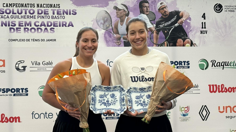 Francisca e Matilde Jorge conquistam título nacional de pares pela quinta vez juntas