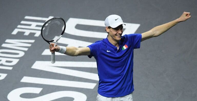 A estatística incrível que Itália manteve viva ao conquistar a Taça Davis
