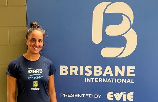 Ingrid Martins faz primeiro treino e começa nova temporada no WTA de Brisbane