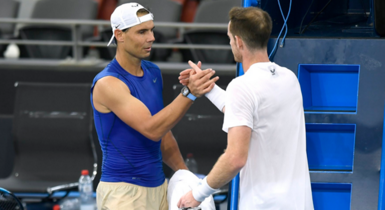 Murray fala sobre o treino com Nadal e revela as diferenças que sentiu no jogo do espanhol