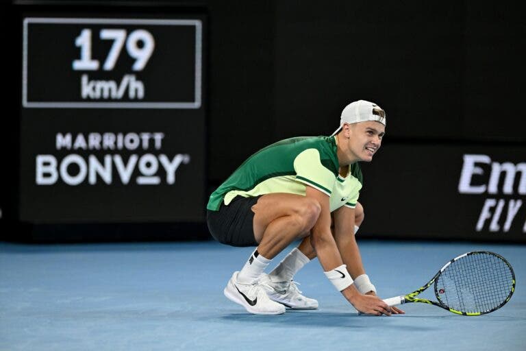 Rune e o adeus ao Australian Open: «Contra mim jogam todos com liberdade, não têm nada a perder»