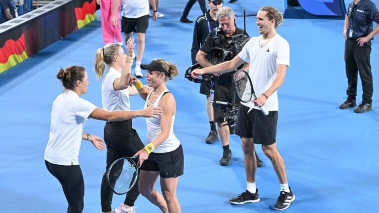 Siegemund e Zverev vencem nas duplas mistas e Alemanha está na semifinal da United Cup