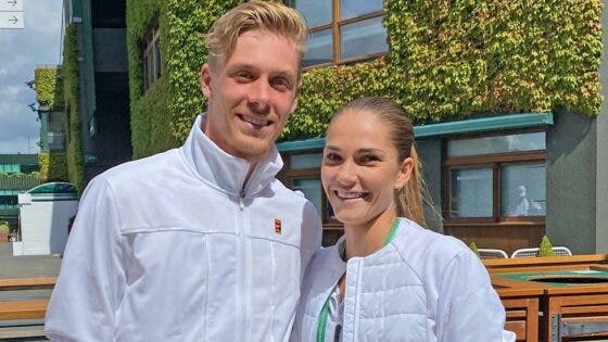 Bjorklund ‘imita’ o marido Shapovalov e agora é a sua vez de parar devido a lesão