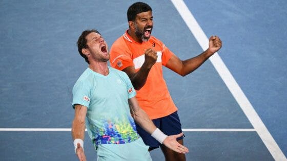 Bopanna lamenta fim da parceira com Ebden: «Para mim foi uma surpresa…»