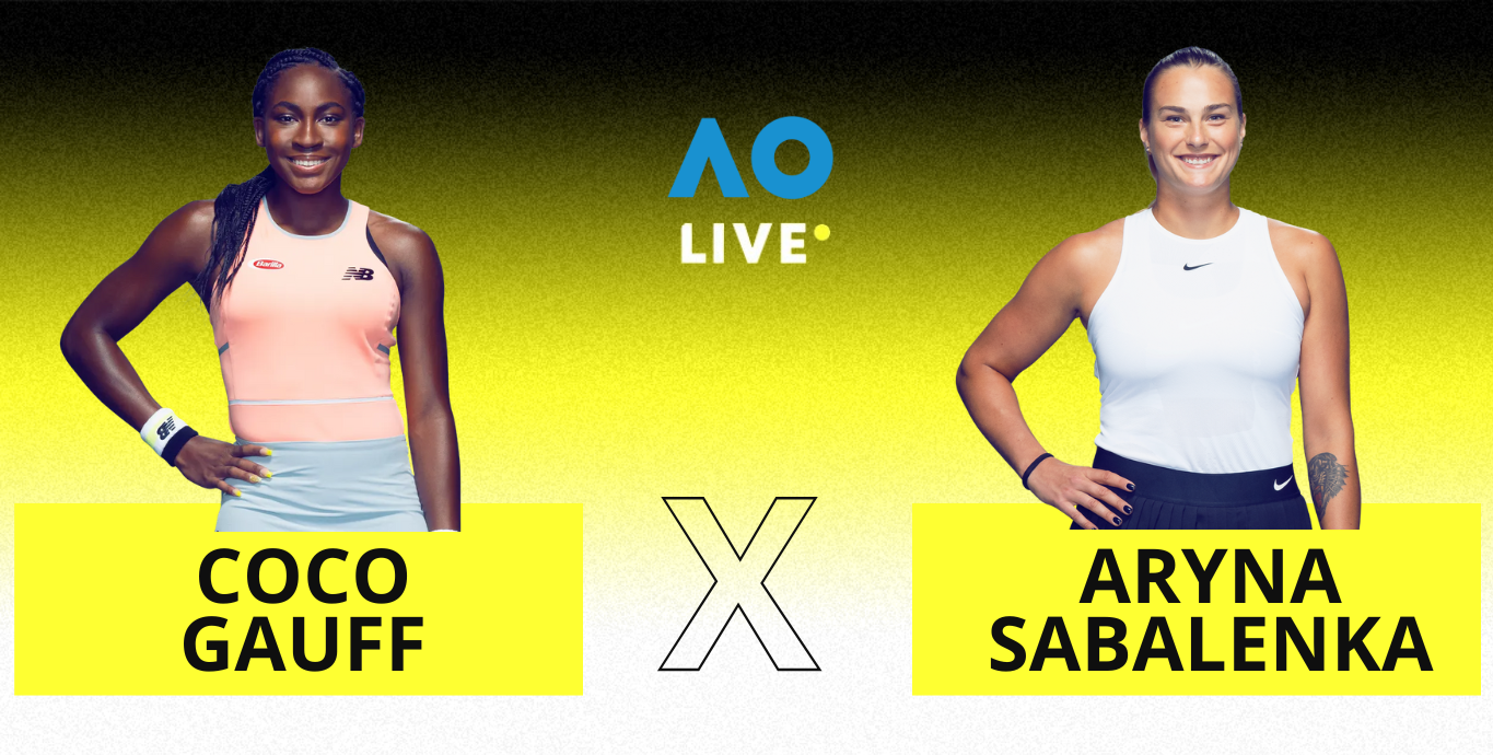 gauff sabalenka ao vivo australian open