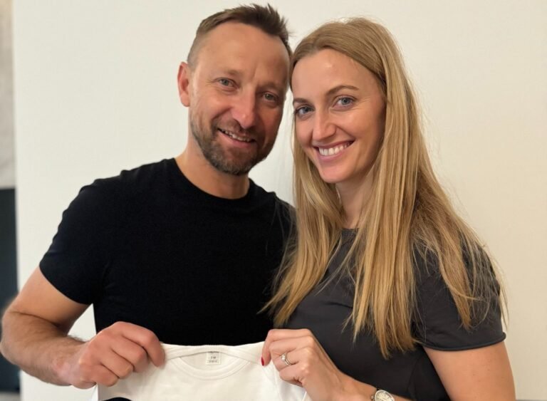 Kvitova começa 2024 anunciando… que está grávida