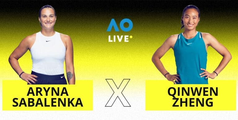 [AO VIVO] Acompanhe Sabalenka x Zheng no Australian Open em tempo real
