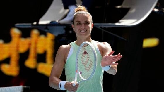 Sakkari explica a mudança profunda que fez para melhorar em 2024