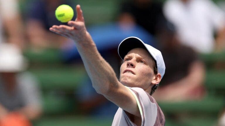 Sinner já sabe quem é o seu primeiro adversário na preparação para o Australian Open