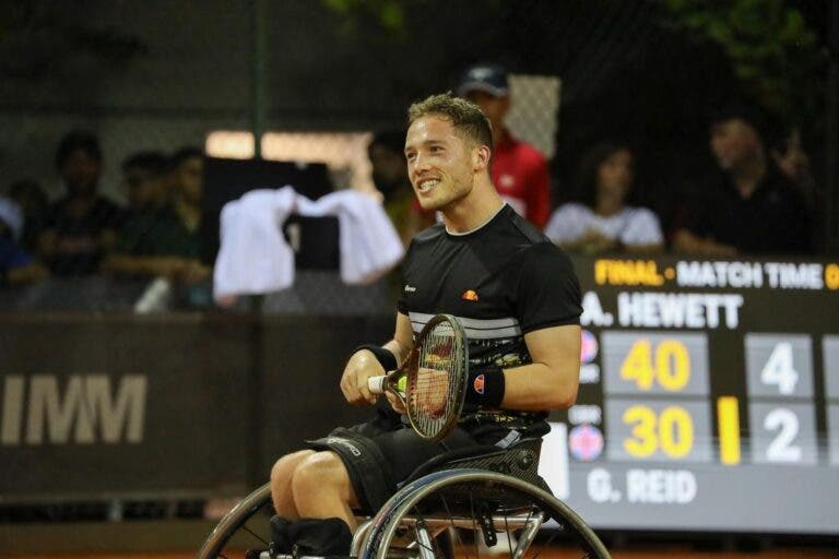 Britânico vence primeiro torneio de cadeira de rodas do Rio Open