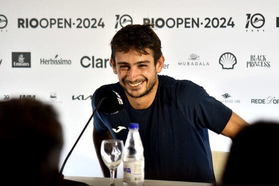 Navone admite surpresa por final no Rio Open: “Tênis tem dessas coisas”
