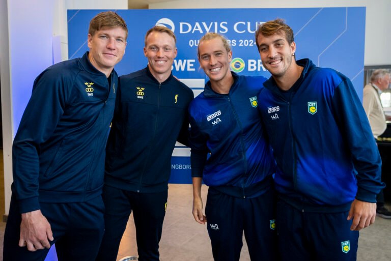 Saiba onde assistir o dia 2 de Brasil x Suécia na Copa Davis ao vivo hoje