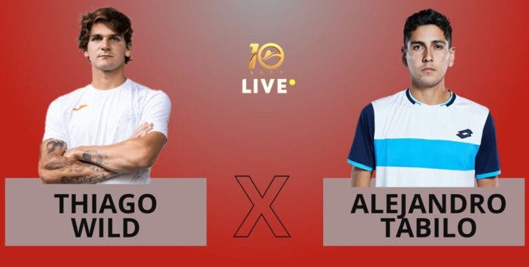 [AO VIVO] Acompanhe Thiago Wild x Tabilo no Rio Open em tempo real