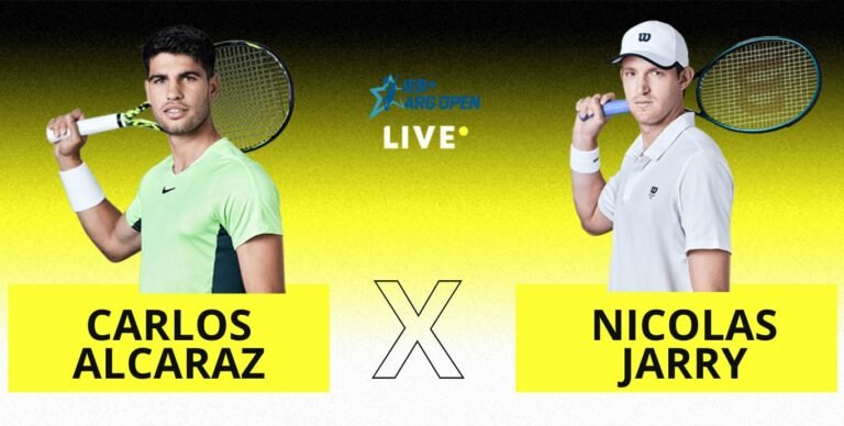 [AO VIVO] Acompanhe Alcaraz x Jarry em Buenos Aires em tempo real