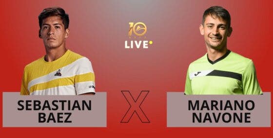 [AO VIVO] Acompanhe Baez x Navone na final do Rio Open em tempo real