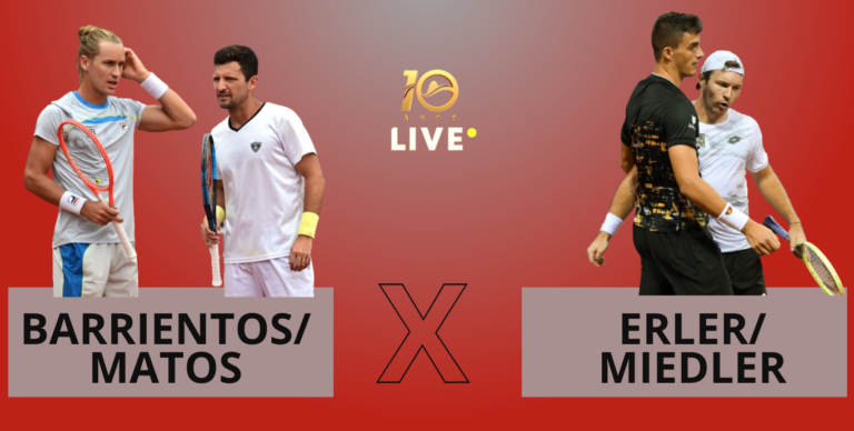 [AO VIVO] Acompanhe Rafael Matos na final de duplas do Rio Open em tempo real